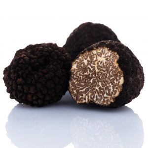 Zwarte Herfsttruffel Tuber Uncinatum Chatt Delipuur Delicatessen verse truffels